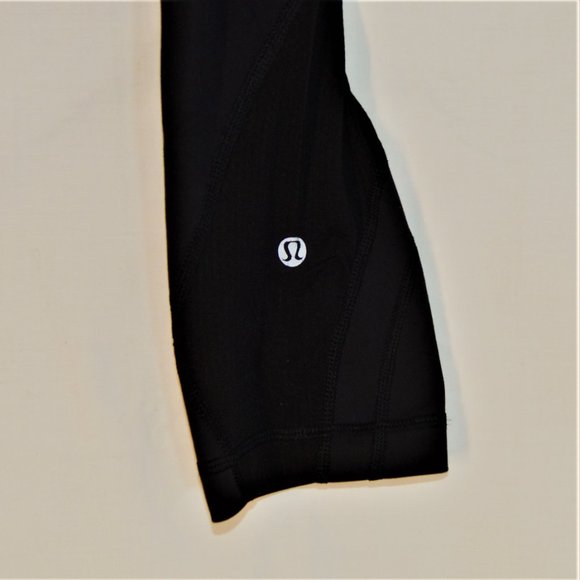 LULULEMON ATHLETICA LEGGINGS PACE RIVAL CROPS SZ 4 - Picture 8 of 9